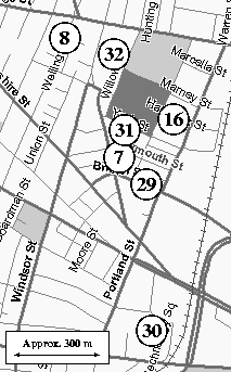 Roofnet map